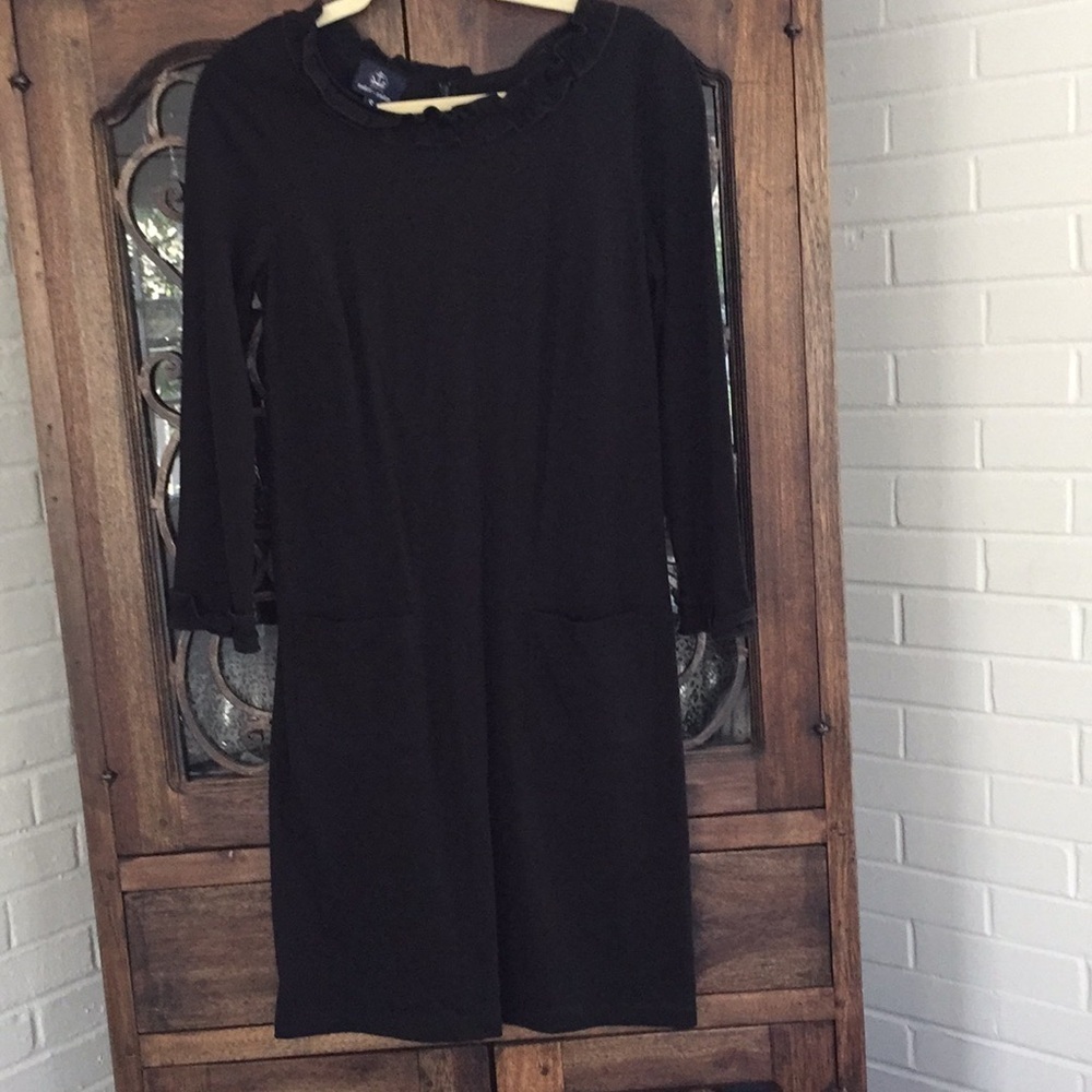 Sailor Sailor ruffle neck dress